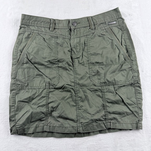 Esprit Dresses & Skirts - Esprit Mini Skirt Olive Green Utility Cargo Cotton Size 4